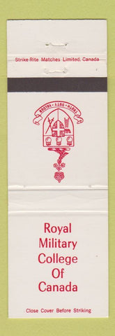 Matchbook Cover - Royal Military College of Canada Canadian