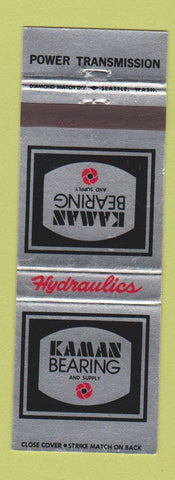 Matchbook Cover - Kaman Bearing and Supply Hydraulics Transmission