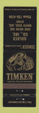 Matchbook Cover - Timken Roller Bearings Golder North Bend OR