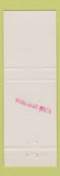 Matchbook Cover - MTL Engineering Tauranga New Zealand Engines