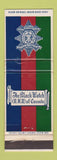 Matchbook Cover - Black Watch RHR Canada Military WEAR