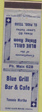 Matchbook Cover - Blue Grill Bar  and  Cafe El Paso TX