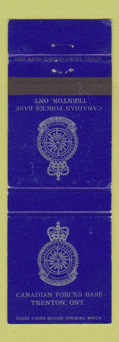 Matchbook Cover - Canadian Forces Base Trenton ON Canada WEAR
