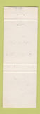 Matchbook Cover - Frontier Real Estate Insurance Osoyoos BC May Clark