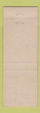 Matchbook Cover - Hupy Fire Auto Insurance Gladstone WEAR