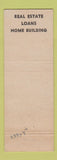 Matchbook Cover - RL Hall Insurance Real Estate