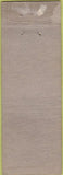 Matchbook Cover - M  and  F Buffet The Hunkies no town