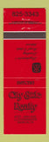 Matchbook Cover - City Side Real Estate Lloydminster SK AB