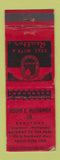 Matchbook Cover - Joseph McCormick Real estate Palos Park IL WEAR