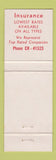 Matchbook Cover - Music Real Estate West Des Moines IA