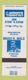 Matchbook Cover - Coldwell Banker Real Estate Bruce Ibold