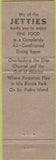 Matchbook Cover - The Jetties Restaurant Port Isabel TX