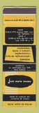 Matchbook Cover - Jose Maria Novaes Real Estate Santos Sao Paulo Brazil