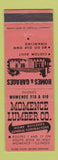 Matchbook Cover - Momence Lumber IL WEAR