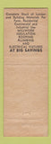 Matchbook Cover - Momence Lumber IL WEAR