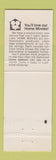 Matchbook Cover - Judy Carter Real Estate McCleary WA