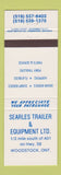 Matchbook Cover - Searles Trailer and Equipment Woodstock ON