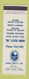 Matchbook Cover - Baner Real Estate Delray Beach FL