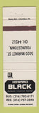 Matchbook Cover - Howard Black Real Estate Youngstown OH