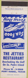 Matchbook Cover - The Jetties Restaurant Port Isabel TX