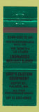 Matchbook Cover - Chip's Custom Equipment Palmer MA