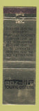 Matchbook Cover - Eas Lift Towing Sysems London ON Elkhart IN Mansfield TX WEAR