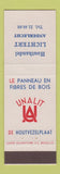 Matchbook Cover - Houthandel Lichtert Anderlecht Belgium
