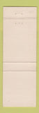 Matchbook Cover - Borgen Johnson Building Supply Gig Harbor WA