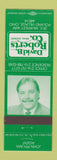 Matchbook Cover - David B Roberts Real Estate Poland Village OH John Pryjma