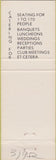 Matchbook Cover - Little Phil Inn Somerset OH pink