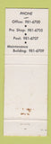 Matchbook Cover - Sharon Country Club PA