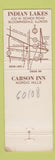 Matchbook Cover - Indian Lakes Country Club Bloomingdale IL Carson Pirie Scott