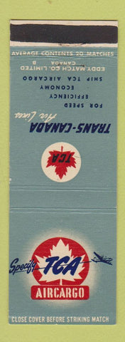 Matchbook Cover - TCA Trans Canada Airlines