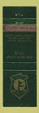 Matchbook Cover - Fircrest Golf Club WEAR