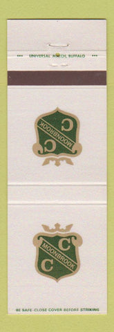 Matchbook Cover - Moonbrook Country Club