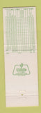 Matchbook Cover - Moonbrook Country Club