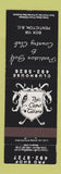 Matchbook Cover - Penticton Golf Country Club BC