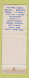 Matchbook Cover - Air France Airline