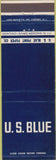 Matchbook Cover - US BLUE PRINT PAPER