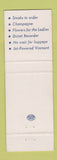 Matchbook Cover - Capital Airlines VIP Flights