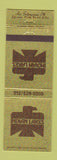 Matchbook Cover - Indian Lakes Country Club Bloomingdale IL Carson Pirie Scott