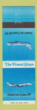 Matchbook Cover - United Airlines DC-10 Airplane