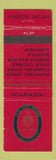 Matchbook Cover - Old Fort Henry Kingston ON Golf Club WEAR