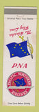 Matchbook Cover - Pacific Norther Airlines Alaska Flag WEAR