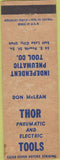 Matchbook Cover - Independent Pneumatic Tools Salt Lake UT