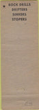 Matchbook Cover - Independent Pneumatic Tools Salt Lake UT