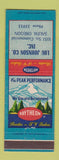Matchbook Cover - Raytheon Lou Johnson TV Tubes Radio Salem OR