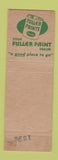 Matchbook Cover - Junction City Building Supply OR Fuller Paint