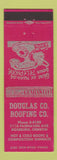 Matchbook Cover - Douglas Roofing Roseburg OR