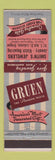 Matchbook Cover - Gruen Watches Smith's Jewelry Lebanon OR